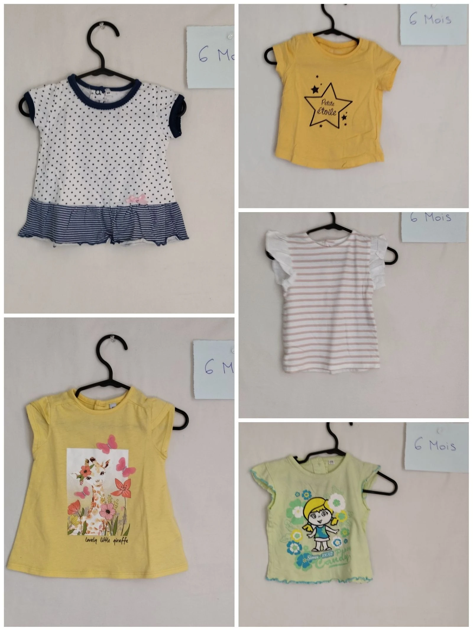 Gros lot 6 mois été fille 40 articles  – photo 6